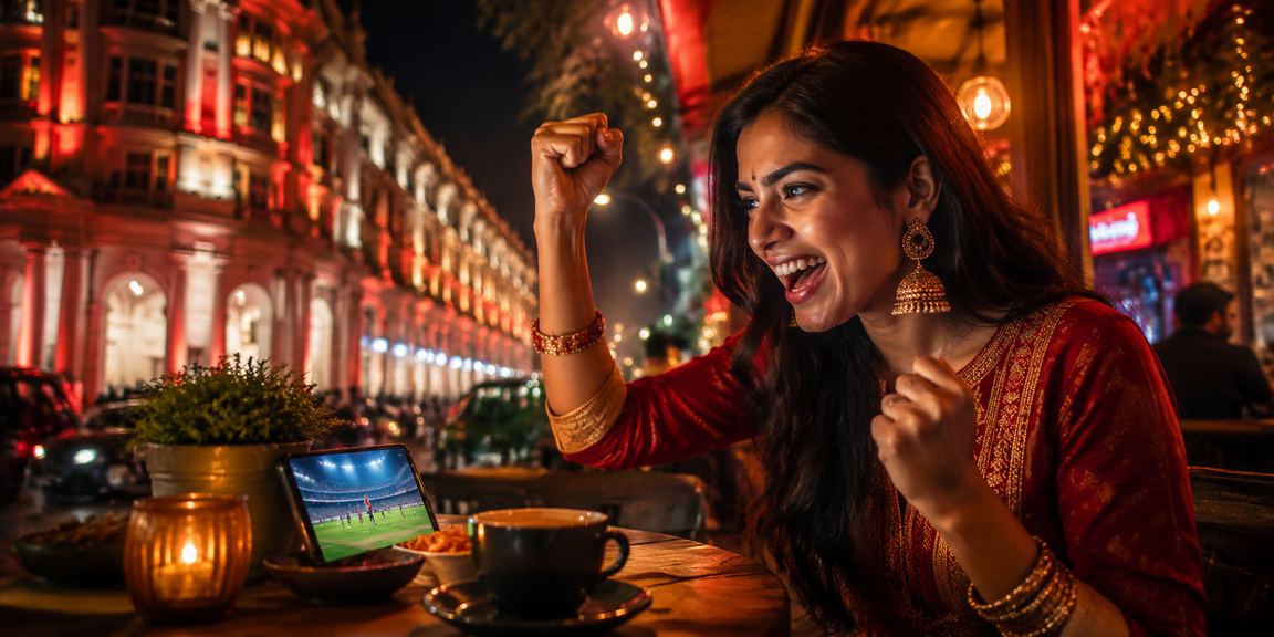 Lottery ticket sales and excitement at Connect Place, Delhi